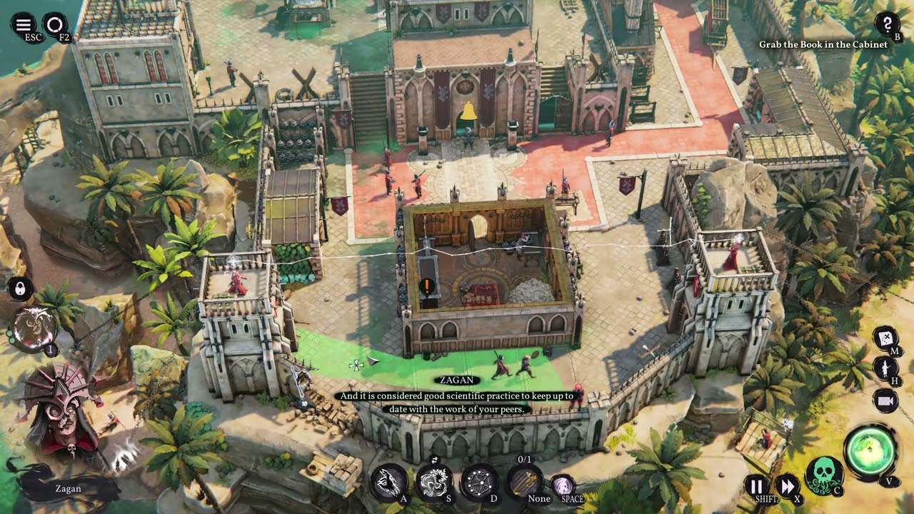 Shadow Gambit The Cursed Crew DLC Isle of Penance The Tome challenge run (see description)