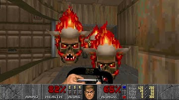 No Rest for the Living Level 1: The Earth Base UltraViolence 100% kills 100% secrets PT-BR