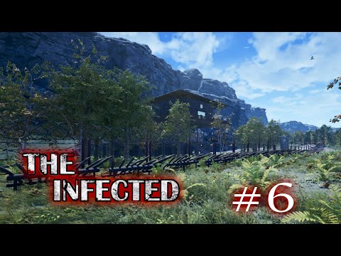 Видео: The Infected! # 6! Обустраиваем базу,  забор, точильня!