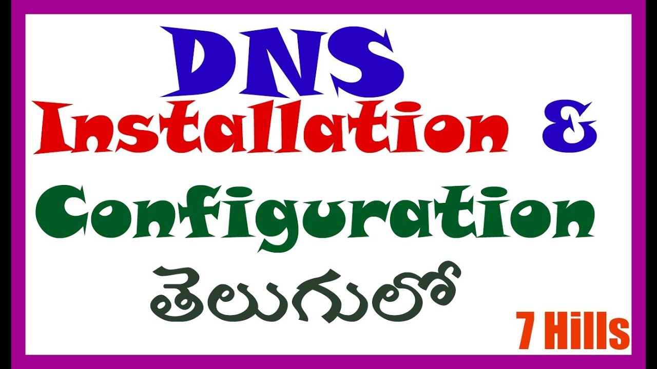 web server in telugu Windows server in telugu | DNS server installation and configuration in telugu |Dns server in Telugu