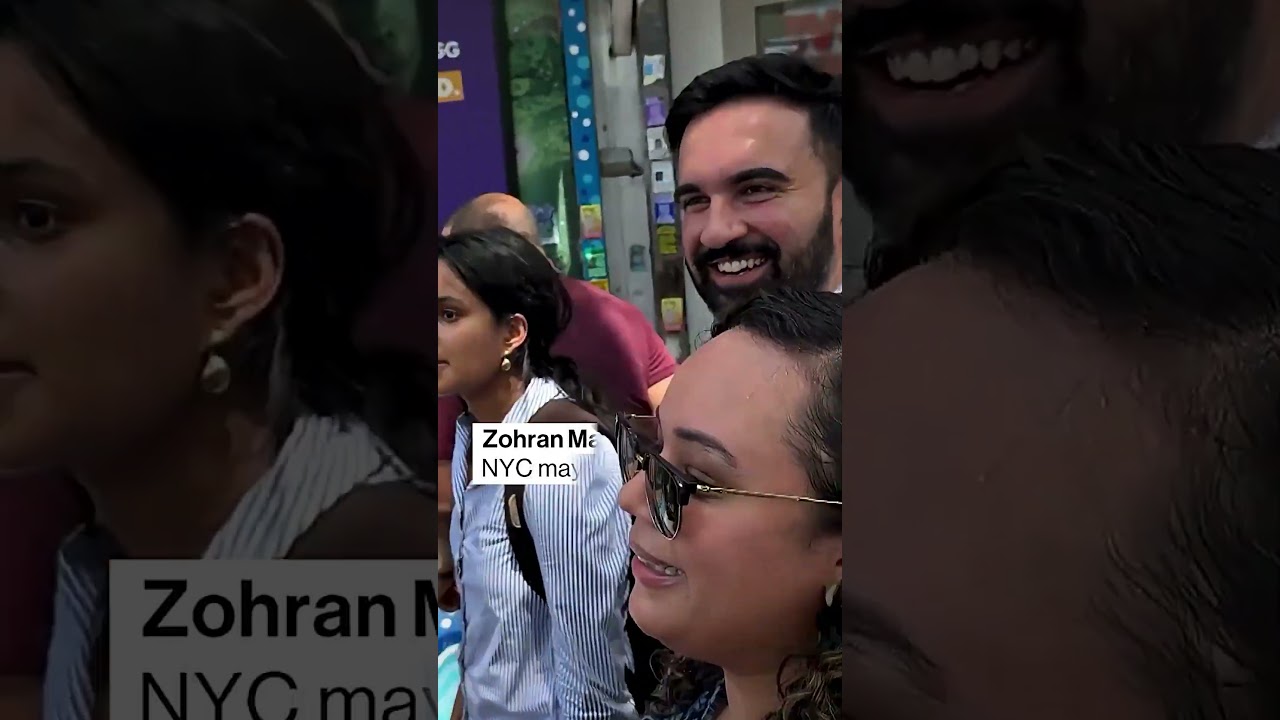 Zohran Mamdani Campaigns Ahead of NYC Mayoral Primary