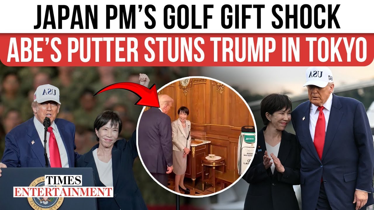 Japan PM Sanae Takaichi Gifts Trump Shinzo Abe's Iconic Putter