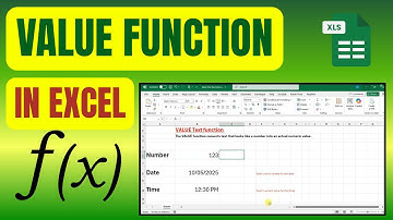 How To Use VALUE  Function In Excel #excel #exceltips #exceltricks #exceltutorial