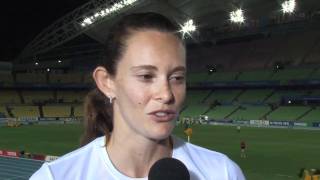 From The Daegu 2011 Mixed Zone: Fabiana MURER BRA
