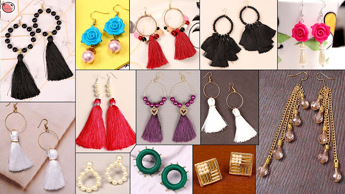 20 Cute Handmade Earrings Ideas - The Crafty Blog Stalker