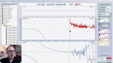 How to measure crossover filters in Smaart without an external DSP