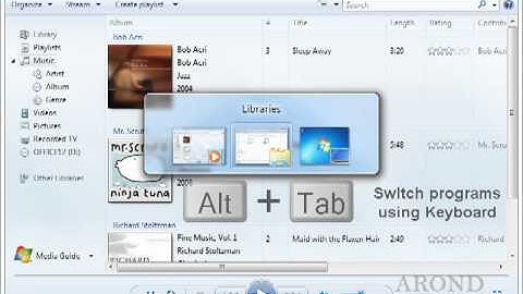 Using Windows 7 - Switch Between Programs