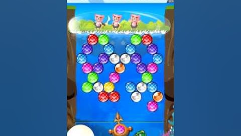 bubble shooter Level 576 solution