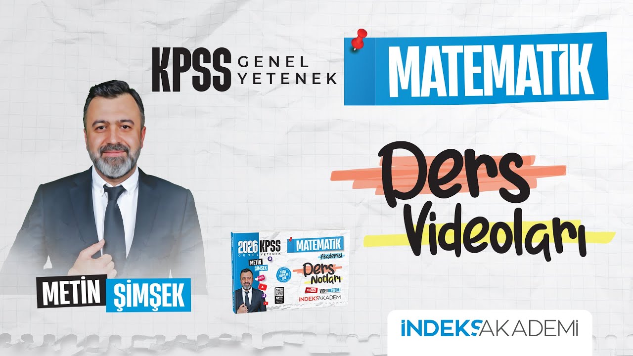 64 - 2026 KPSS - Matematik - Hareket Problemleri - I - Metin ŞİMŞEK