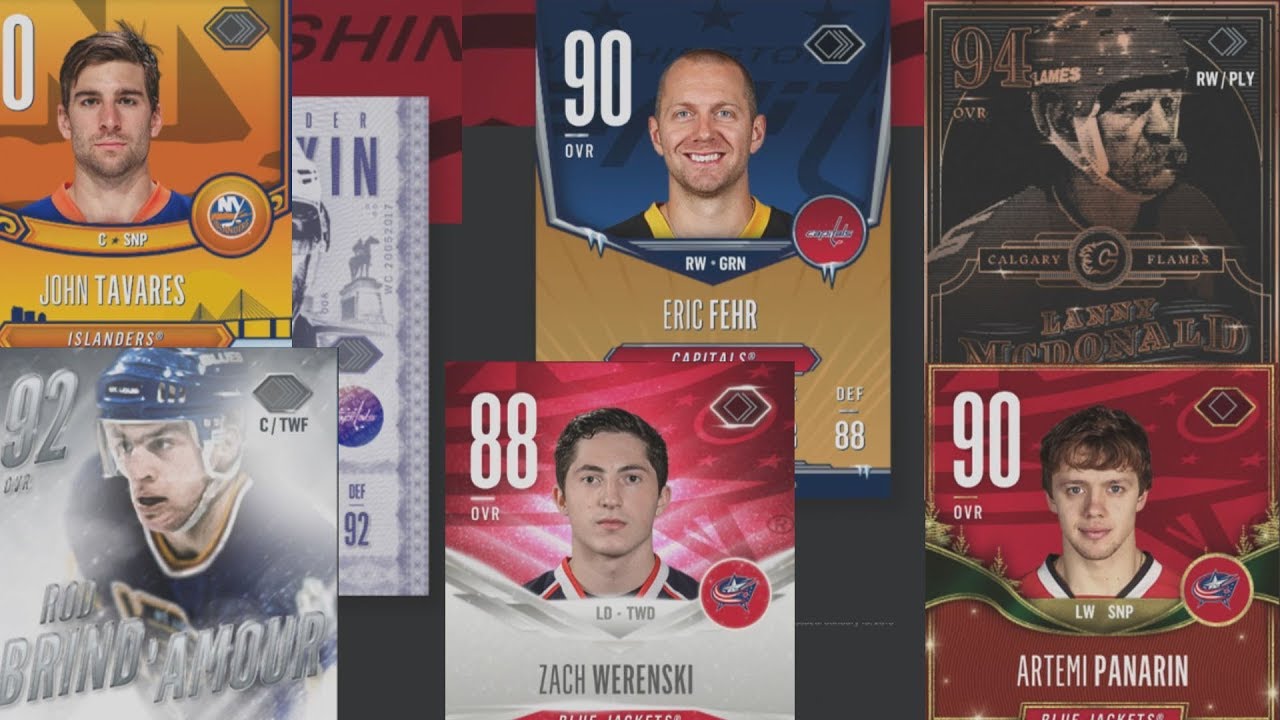 Ranking Every HUT Card Design From 28 1 NHL 18