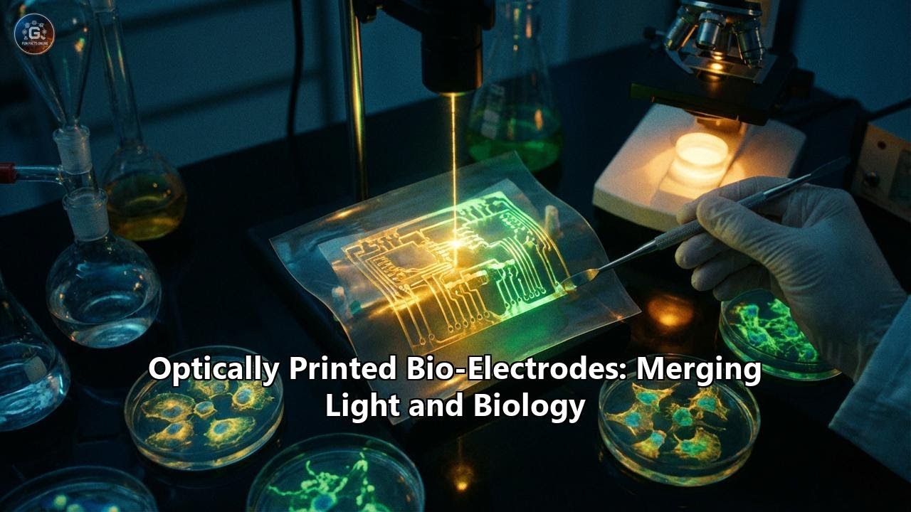 Optically Printed Bio-Electrodes: Merging Light and Biology