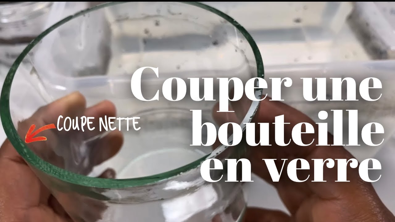 Comment couper des bouteilles ou bocaux en verre nouvelle technique 💡 — free download