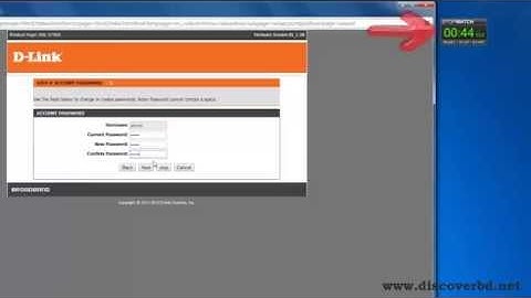 Dlink 2750u Setup in 50 Sec.