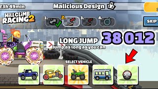 Hill Climb Racing 2 - 38012 points in MALICIOUS DESIGN Team Event