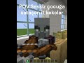 Sessiz çocuğa sataşan kekolar #keşfet #minecraft #keko #player1350