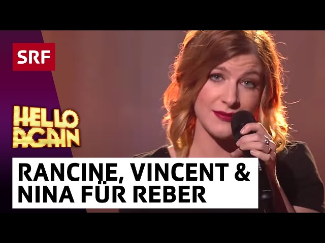 Francine Jordi, Vincent Gross und Nina Reber:  Peter Reber Medley | Hello Again! | SRF class=