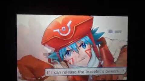 Project X Zone Kite and Black Rose finishing move Data Drain.