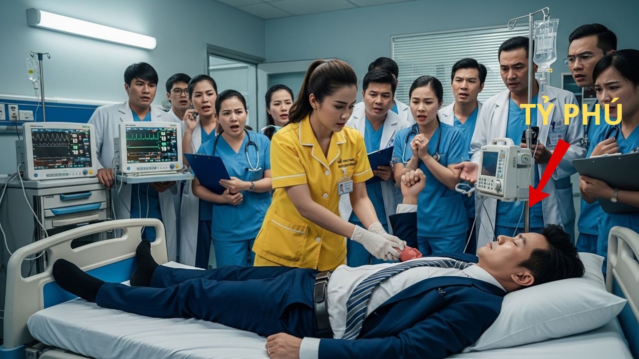 15 Bác Sỹ Bó Tay Trước Ca Của Tỷ Phú, Không Ngờ Cô Lao Công Bệnh Viện Lao Vào Hét ” Tôi Có Thể Cứu ”