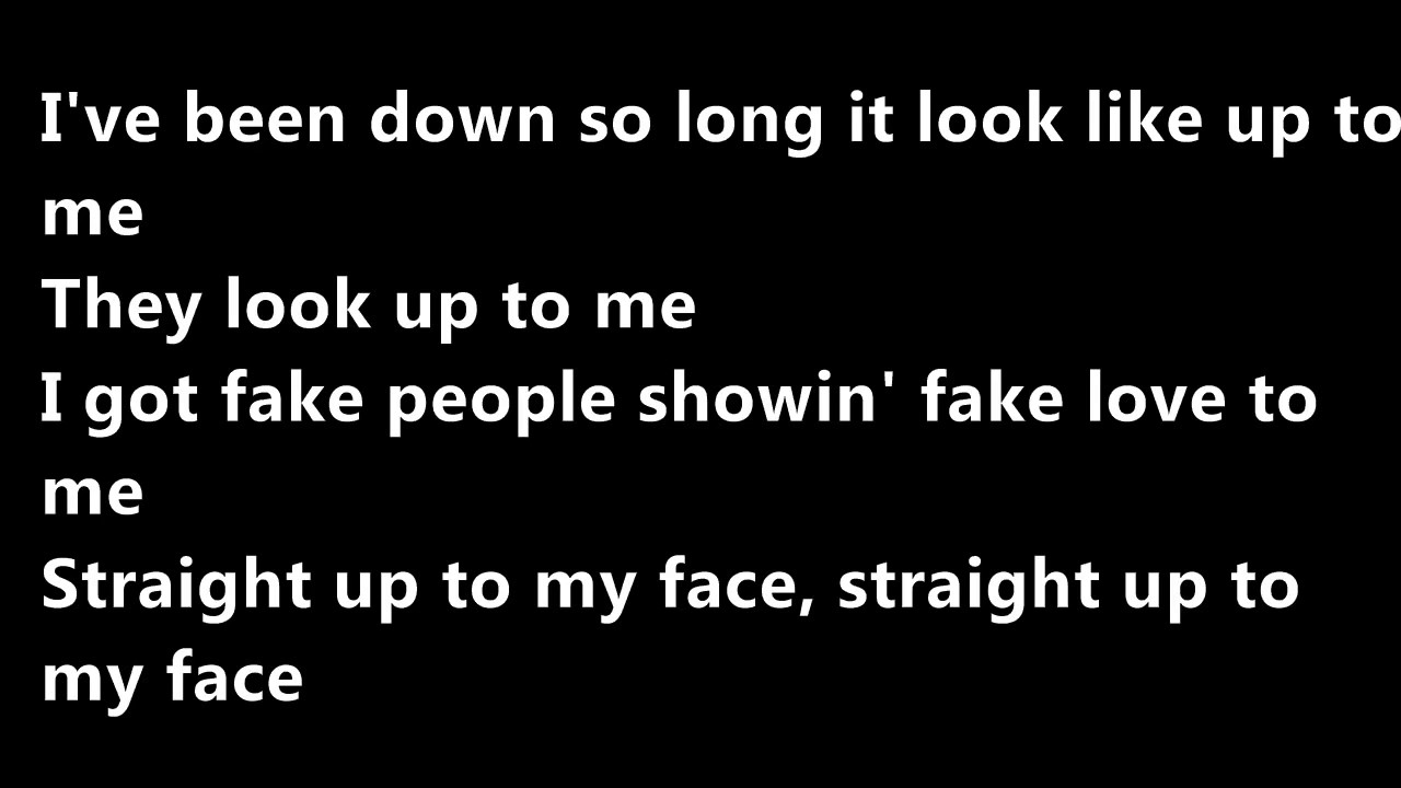 Alex Aiono ft. William Singe Fake Love ( Lyrics) YouTube