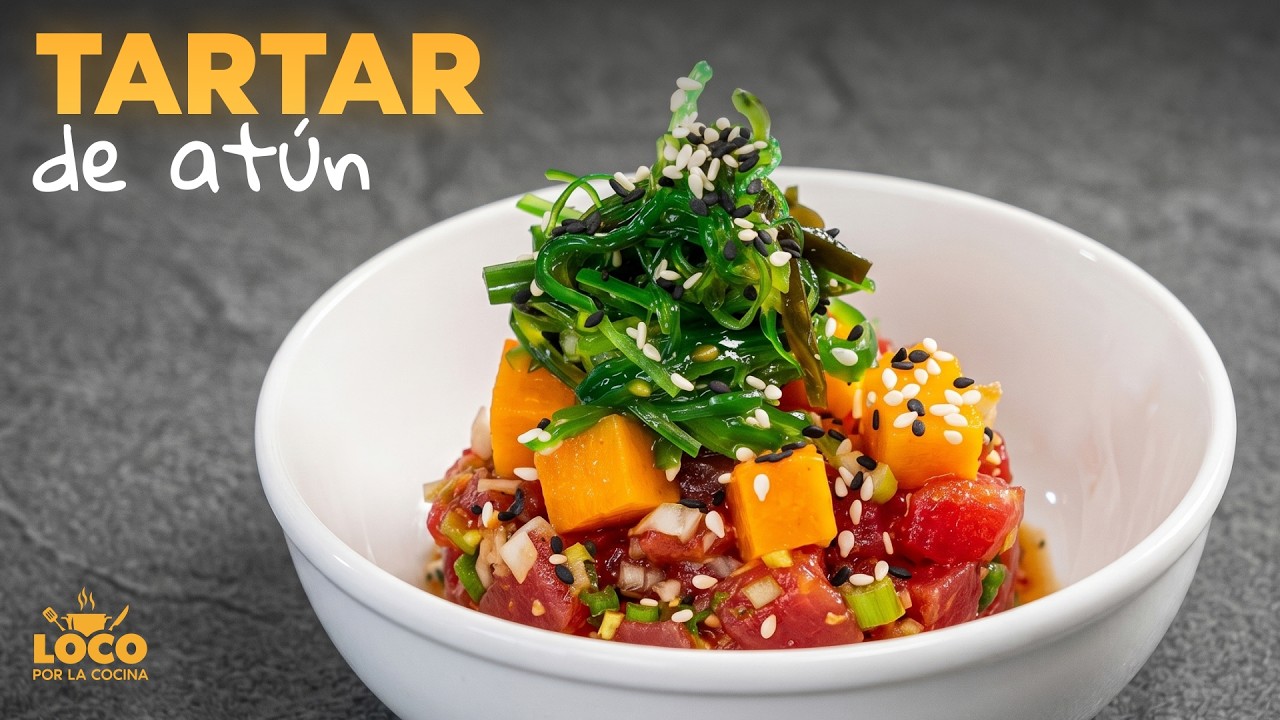 Tartar de atún - Recetas fáciles (Loco Por La Cocina)