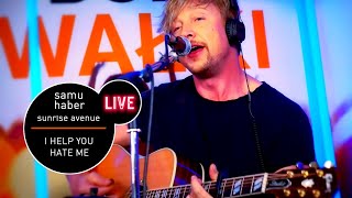 Samu Haber Sunrise Avenue - I Help You Hate Me live (MUZO.FM)