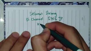 Download Lagu belajar menulis selamat datang MP3