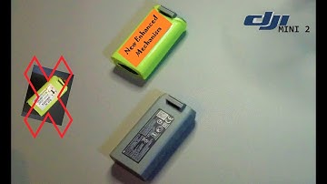 DJI MINI 2 | NEW DESIGN MODDED BATTERY (TURN ON THE SUBTITLES FOR COMMENTARY)