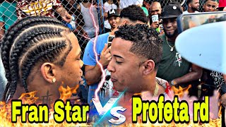 Ríe Sin querer 🔥 Profeta rd Vs Fran atar ( Freestyle Dominicano ) 2023 En Joyería la baticueva