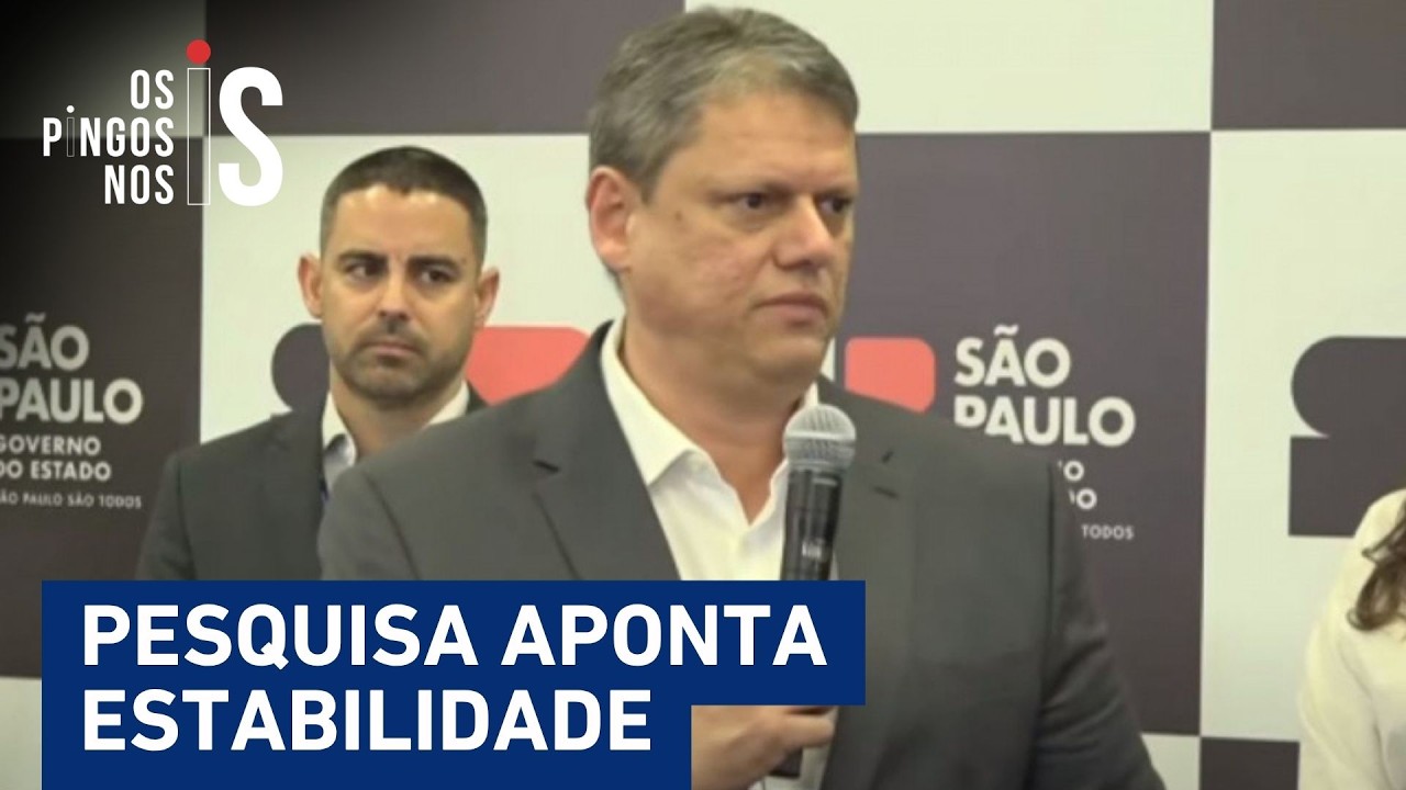 Tarcísio “longe da crise”: Campanha do governador pretende se afastar aos poucos de Flávio Bolsonaro