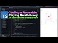 Coding a Reusable Playing Card Library in React – Live with TypeScript + Storybook ♠️♥️