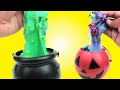 EPIC SLIME DIYS FOR HALLOWEEN !!! EVEN THOUGH ITS TO LATE !! LEARN HOW TOO MAKE SPOOKY SLIME DIYS!!