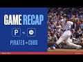 Cubs vs pirates game highlights  51924