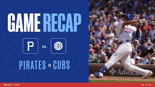 Cubs vs. Pirates Game Highlights | 5/19/24