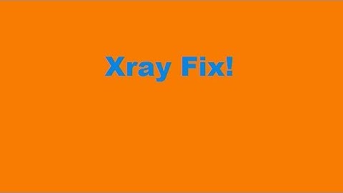 1.7.4 Redstone Block Xray Machine Fix (No jumping or pistons required)