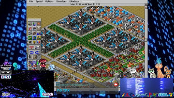 the -BRSF- clip archive - part 2 of 32 real sim city 2000 flex using DOSBox emulator #retro #live