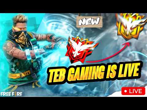 Free Fire🔥LIVE Gaming🔥Grandmaster Top 1 Rank Push | Road to #1 Global