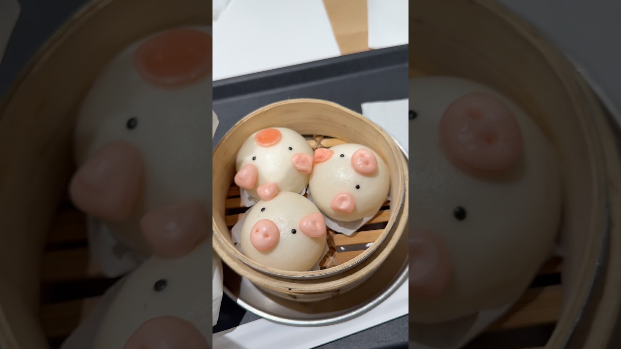 SOGOでレモンかけバーガーと豚さん🐷を食べたよ