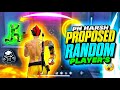 Pn Harsh Proposed Random Player&#39;s &amp; This Happened - Garena Free Fire