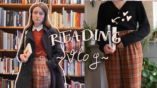 book shopping with a mission, self care & the truth about six of crows  reading vlog