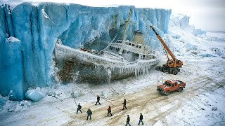 探検家が南極海で「時が止まった」ような船の残骸を発見
