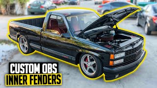 Chevy 454Ss Inner Fender Custom Fabrication - Big Block Obs Chevy Ep 5