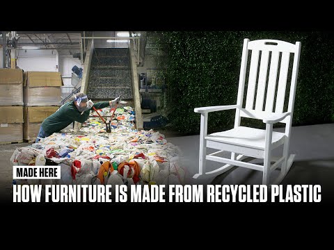 Video: Inspirând cu adevărat: Colecția de mobilier eclectic realizată din materiale reciclate