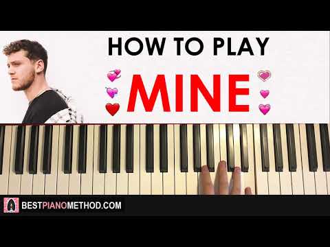 HOW TO PLAY - Bazzi - Mine (Piano Tutorial Lesson)
