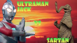 Ultraman Jack vs Sartan