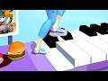 Tippy Toe Gameplay All Levels Completing Very Relaxing And Most Satisfying Game