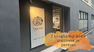 I went to Japan to buy my 2025 Hobonichi haul!