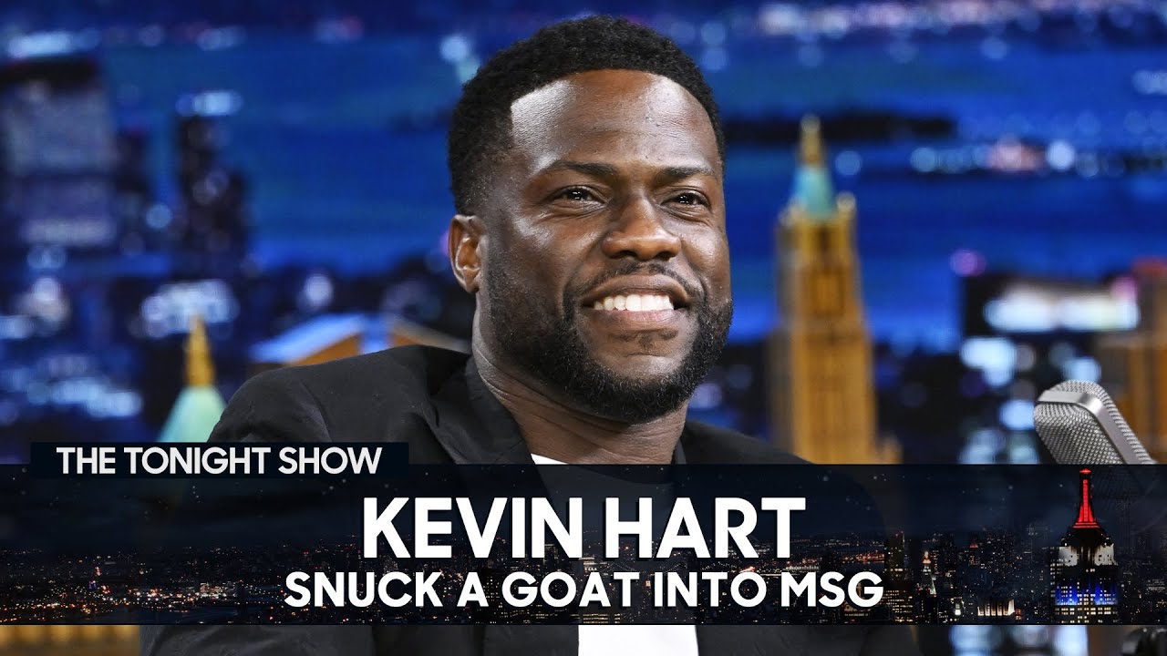 Kevin Hart Snuck a Goat into Madison Square Garden to Give to Chris Rock |  The Tonight Show – The Tonight Show Starring Jimmy Fallon