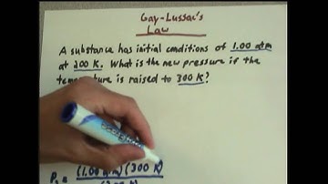 Gas Law Example Problems