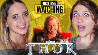 THOR * Marvel MOVIE REACTION * We didn't imagine it would be SO MUCH FUN ! First Time Watching !