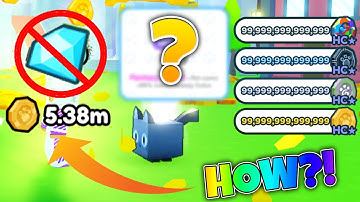 How To PROGRESS FAST In HARDCORE MODE Without ANY Gems Pet Sim X!